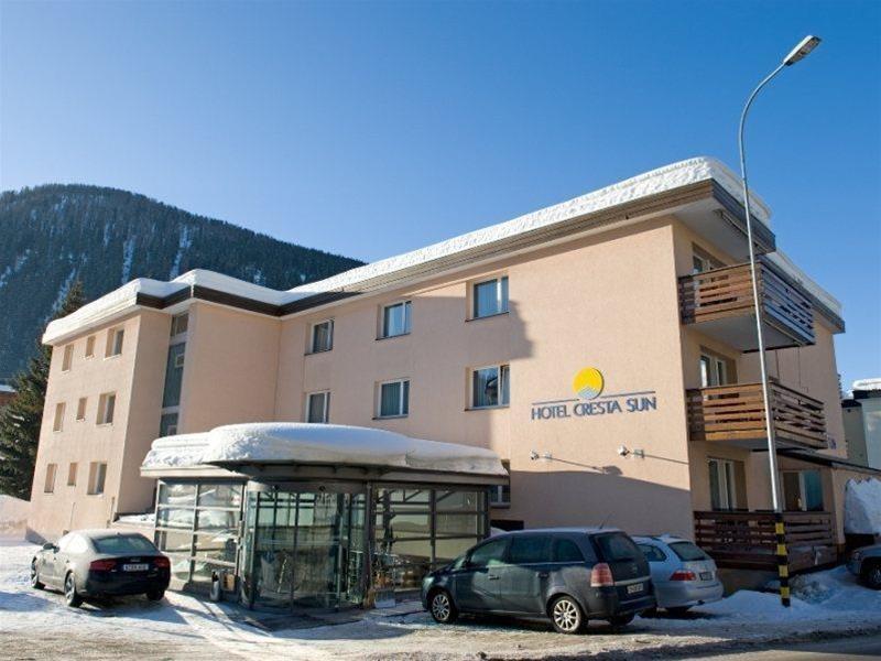 Hotel Cresta Давос Экстерьер фото